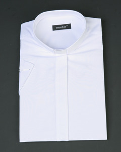 반팔(여)오메가셔츠흰색 - 목회자셔츠